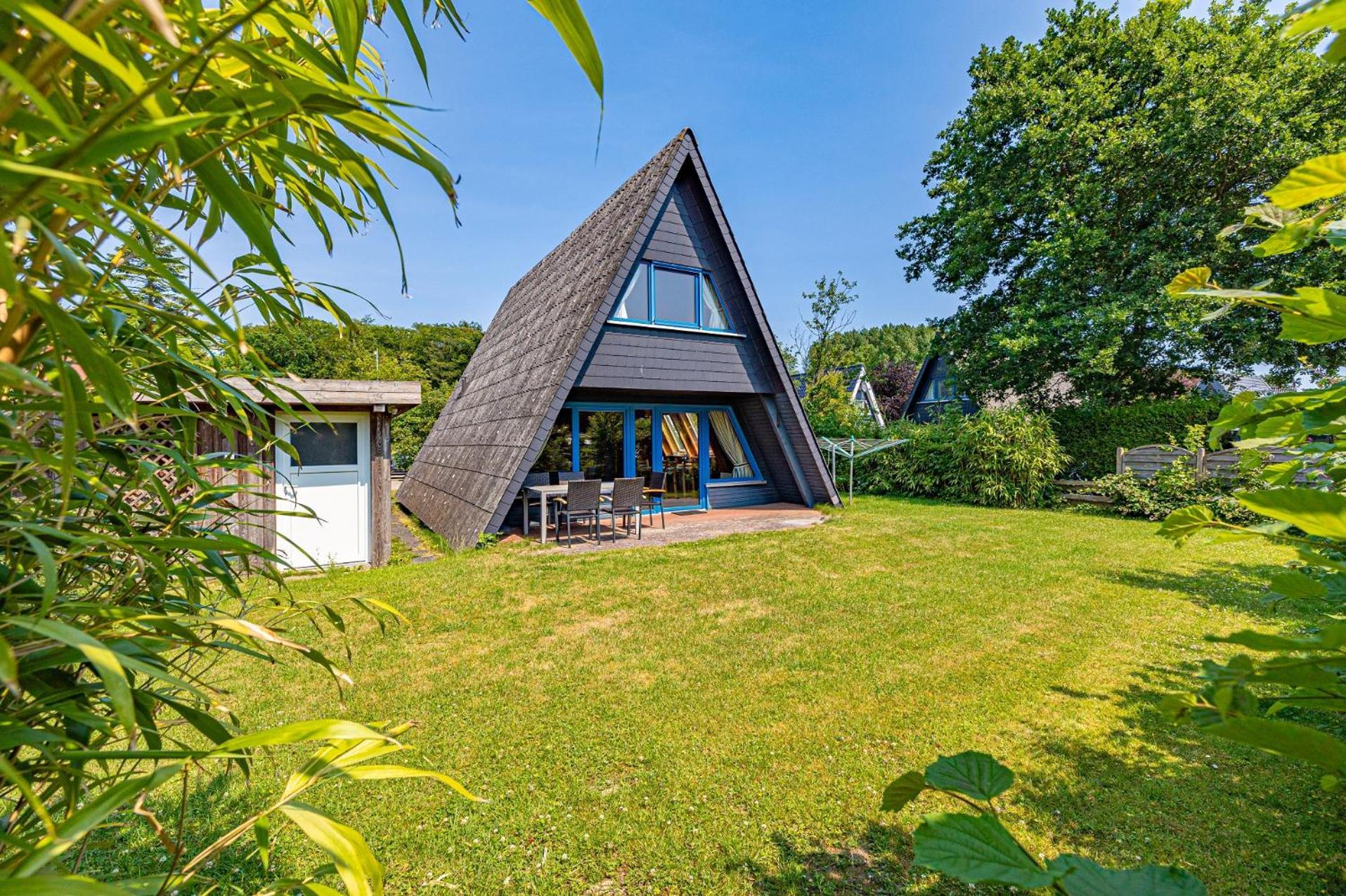 Luett Hus - Zeltdachhaus In Strandnaehe Damp Kültér fotó