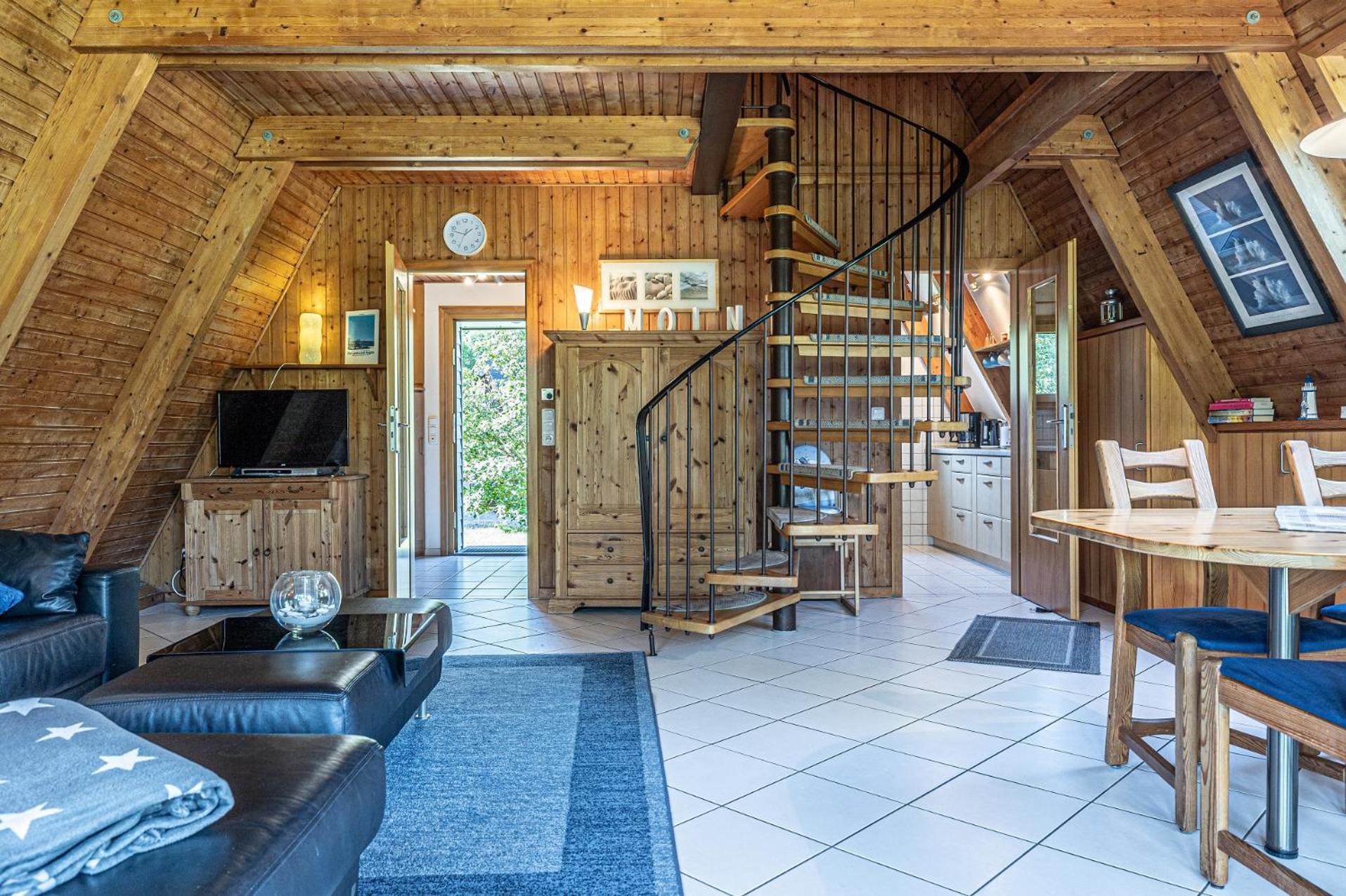 Luett Hus - Zeltdachhaus In Strandnaehe Damp Kültér fotó