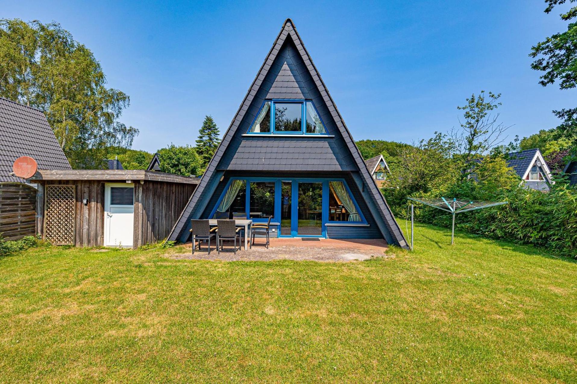 Luett Hus - Zeltdachhaus In Strandnaehe Damp Kültér fotó